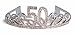 Forum Novelties Rhinestone Encrusted 50th Happy Birthday Tiara with Keepsake Box