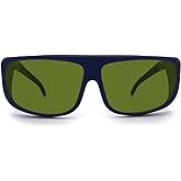 FreeMascot Professional OD 8+ 190nm-450nm/800nm-1100nm Wavelength Laser Safety Glasses for Typical 405nm, 445nm, 808nm, 980nm, 1064nm 1070nm, 1080nm Laser Light (Frame Style 5)