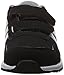 adidas NEO Boys' V Jog Cmf Inf Sneaker, Black/White/Tech Grey, 10 M US Toddler