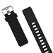 Diruite for Michael Kors Access Runway Band Strap, 18mm Classic Silicone Band Strap for MK Runway MKT5045 / 5048 Smartwatch - Black