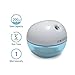 Homedics Ultrasonic Personal Humidifier – Small Portable Air Humidifiers for Bedroom, Plants, Office, Travel – Top-Fill 200 ML Cool Mist Humidifiers, White