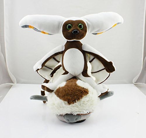 Set of 2 Momo And The Last Airbender Resource 20 Inch Appa Avatar Soft Stuffed Plush Doll Toy