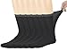 Yomandamor Best Mens Mid-Calf Diabetic Socks With Seamless Toe,6 Pairs L Size(Socks Size:10-13)