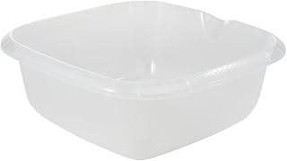 keeeper Universal-Schüssel mit Ausguss, Eckig, 8 l, 34 x 34 cm, Björk, Transparent