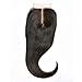 BLISSHAIR Lace Closure Virgin Brazilian hair Straight Wave 3.5