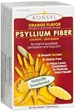 Konsyl Orange Flavor Psyllium Fiber 30 Packets
