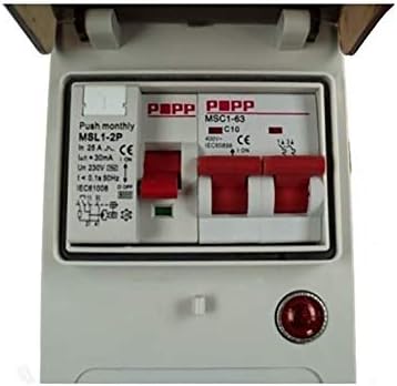 Maypole 230V 10A Mobile Mains Power Unit for Caravans Camping, Campervans, Motorhomes, Orange - Image 4
