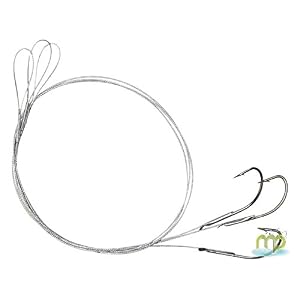 Inconnu Bas De Ligne Acier Nylon 7 Brins Hamecon Simple