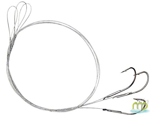 Inconnu Bas De Ligne Acier Nylon 7 Brins Hamecon Simple