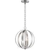 Maxim Provident-Three Light Pendant-12 Inches Wide by 14.5 inches high-Satin Nickel Finish
