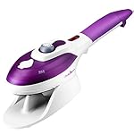 Home Handheld Steamer Portable Garment Steamer Iron Fabric Steamer Brush Portable Travel Iron Steamer, Fast Steam Humidifier Mini Iron Household Steamer Purple