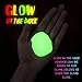 DIY Slime Kit for Girls Boys - Ultimate Glow in the Dark Glitter Slime Making Kit-18 Slime Containers, Foam Balls, Water Beads,Clear Glue,White Clay,Glitters,Mica,Tools
