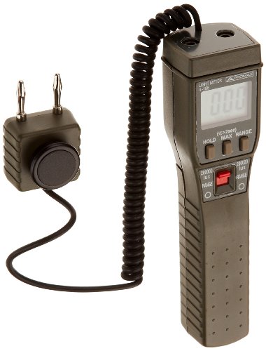 Promax IL-185 Lux Meter, 0.01 to 200,000 Lux Margin
