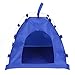 Diamondo Waterproof Oxford Pets Houses Tent Dog Cat Playing Bed Portable Folding Mat (Blue)