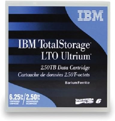 IBM 00V7590 Media Tape LTO6 2.5/6.25 TB **New Retail** LTO Ultrium 6 Data Cartridge 25/625 TB - (Consumables > Data Cartridges)