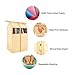 Tsing Garment Covers Fabric Hanging Clothes Storage Bag Large Organizer Garment Bags -Beige -M- 32''W 23''D 35''H
