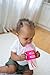 Dr. Brown's Milestones Narrow Sippy Spout Bottle with 100% Silicone Handles, Easy-Grip Handles with Soft Sippy Spout, 8oz/250mL, Pink, 1-Pack, 6m+
