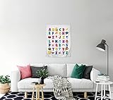 Jay Franco Sesame Street Alphabet Tapestry – 30 x