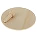 MagiDeal Creative Unfinished Wood Wooden Spinning Top for Children Kids Toys Painting Art Pack of 5