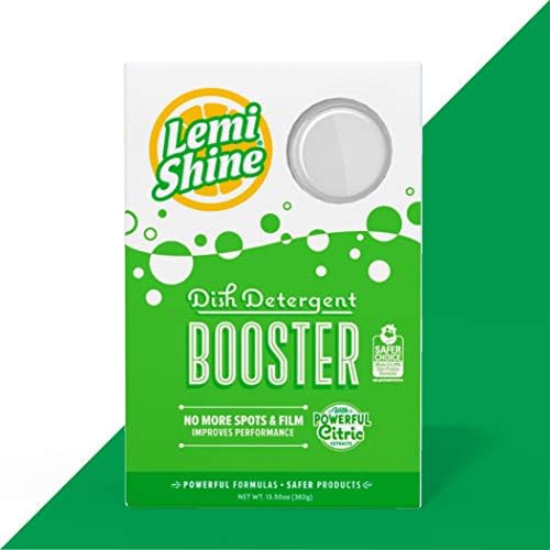 Lemi Shine Dish Detergent Booster, Citric Acid Cleaner, Premeasured