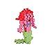 Plus Plus 3D Figure Building Block Set, Fun Stem Toys for Kids, 70 Interlocking Pieces - Mermaid Girl Mini Maker Tube