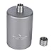 iBasingo 200ml Titanium Pocket Flagon Camping Portable Alcohol Bottle Drink Sports Outdoor Hip Flask Picnic Wine Bottle Ti1579I