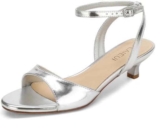 nina volanda evening dress sandals Nina Womens Volanda Evening Dress Sandals New Silver Crystal Satin 6.5M Affordable Designer Brands