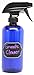 2 Pack Firefly Craft Cobalt Blue PLASTIC Spray Bottles with Chalkboard Labels, 16 ounces each