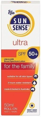 Ego Sunsense Ultra SPF 50+ Roll-On 50mL by Ego Pharmaceuticals