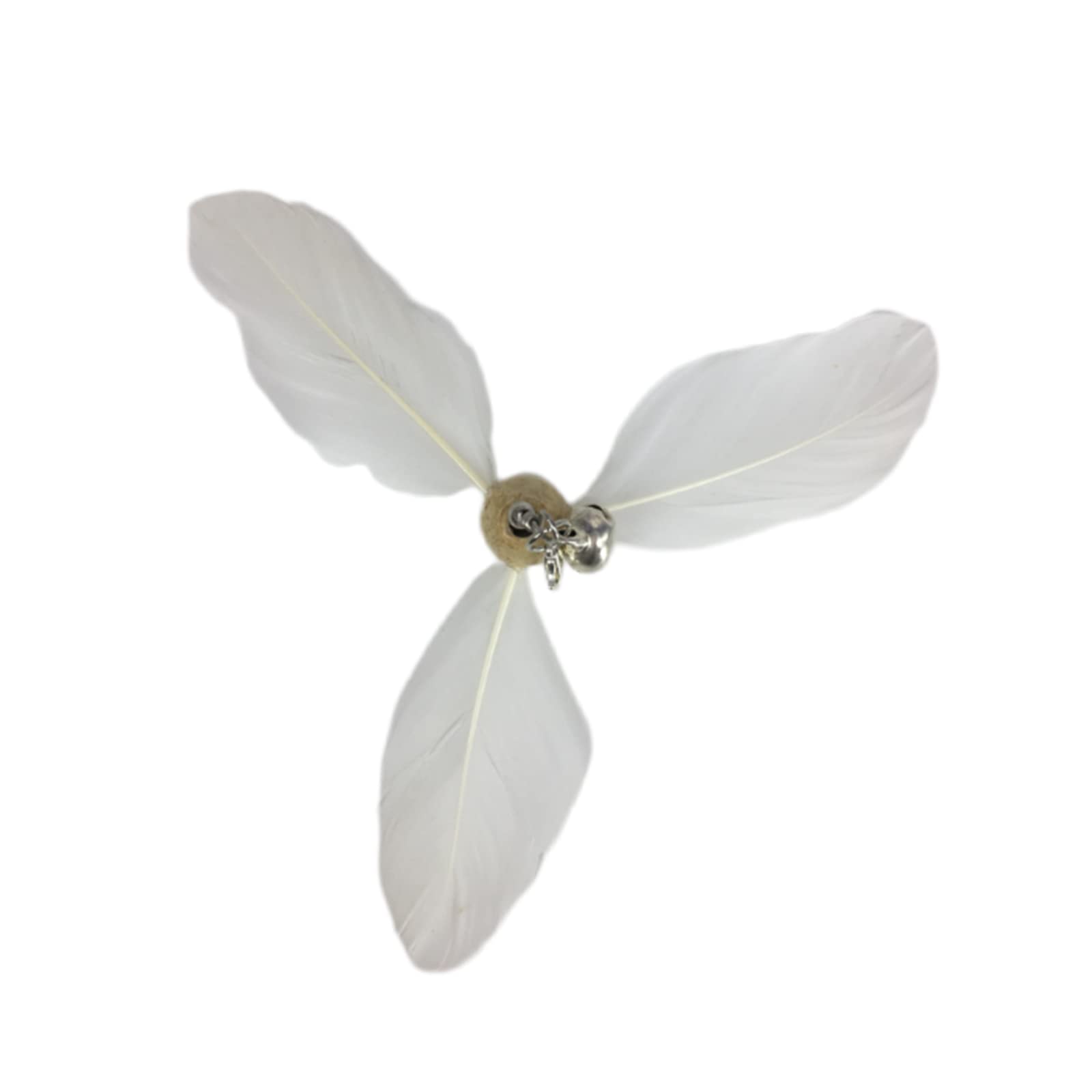 YYMEIDS Cat Stick Rotating Feather Creative Cat Feather Toys Replacement for Kitten Training Exerciser Accessories for Cats