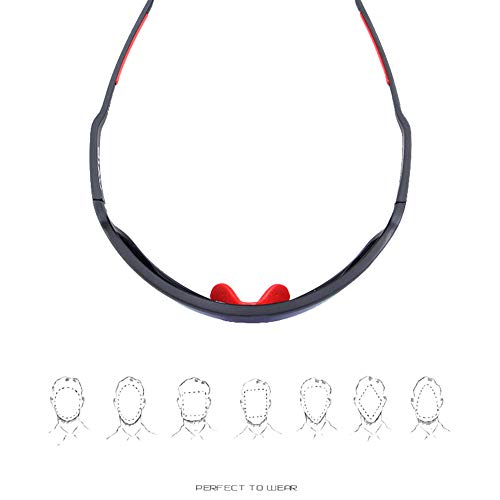 TWFY Fahrradbrillen Radfahren Laufen Brillen polarisierten Sonnenbrillen super leicht Frame Design for Herren und Damen… – Bild 4