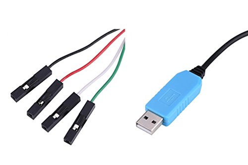 image for NOYITO PL2303TA USB to TTL Serial Cable Debug Cable USB to RS232 Conve