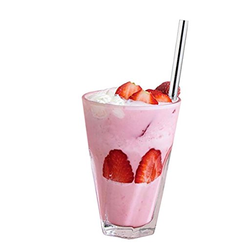 2 Stainless+Steel+Drinking+Straws+Cleaning