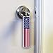 US Flag Keychain Tag with Key Ring, EDC for Motorcycles, Scooters, Cars and Patriotic Gift.