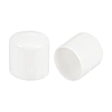uxcell 4pcs 41mm(1 5/8") Rubber End Caps, Round