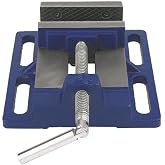 IRWIN Drill Press Vise, 4.5&rdquo; Jaw Capacity, Forged Iron for Ultimate Durability, Slotted Base for Easy Installation (226340)