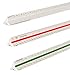 Aluminum Triangular Architect Scale — US Standard Imperial Scale 12