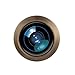 Door Viewer Peephole, 200-Degree Door Viewer with Heavy Duty Rotating Privacy Cover for 1-3/8