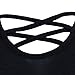 ZZhong Women's Sexy Bandage Summer Tank Tops Sleeveless T Shirt Clubwear Black L