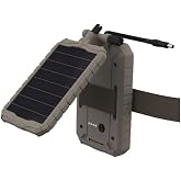 Stealth CAM Durable Sol-Pak 3X Solar Battery Pack | 12V Solar Power Panel, 3000 MAH Rechargeable Battery &amp; 10ft Insulated Cable | Compatible with All Wireless/Cellular Trail Cameras