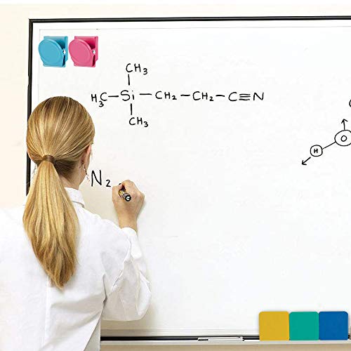 Magnetic Metal Clip - 16Pack Magnets Clips Colorful Refrigerator Whiteboard Wall Magnetic Memo Note Clip Metal Clip
