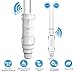Outdoor WiFi Extender, High Power AC600 Dual Band Outdoor Wireless Access Point for Backyard Garden, IP65 Weatherproof Exterior WiFi Repeater, Dual Omni Directional Antennas, Passive PoE