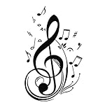 Soledi® New Fashion Vinyl Music Note Wall Decal Wall Sticker Home Arts Wall Decor Decoration Hot