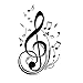 SOLEDI Wall Stickers Music Note New Fashion Vinyl Wall Art Decal Wall Sticker Home Arts Wall Decor Decoration Hot