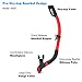 COPOZZ Diving Dry Top Snorkel with One-Way Purge Valve Silicone Mouthpiece for Scuba Diving Freediving