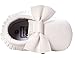 Vanbuy Baby Girl Soft Sole Shoes Cute Bow Tassel Moccasins Infant Toddler Crib Shoes WB01-White-S