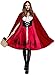 Soyoekbt Women's Little Red Riding Hood Costume Halloween Cloak Cosplay S