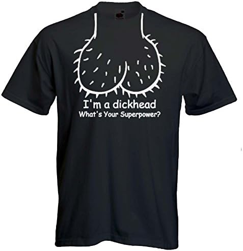 Dickhead Tshirt-Funny Tshirt Tee Rude Mens Short Sleeved Tshirt