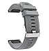 Kartice Compatible with Garmin Forerunner 945 Garmin Instinct Fenix 5 Band 22mm Silicone Smart Watch Replacement Bands with Metal Clasp Sport Bands