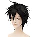MSHUI Anime Movie Big hero 6 Hiro Hamada Costume Cosplay Wig Black Short Hair
